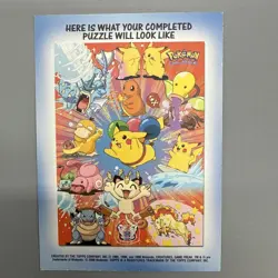 Pokemon Topps Rattata Series 2 Stick Ons Card 9 2000 TV Animation Vintage - Image 2