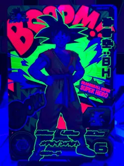 Son Goku UGM1-SCP1 Boom! CP Card Super Dragon Ball Heroes Black light BGS 9.5 - Image 3