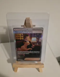 Pokemon 151 TCG Giovanni's Charisma Scarlet & Violet Card 204/165 NM/M - Image 5