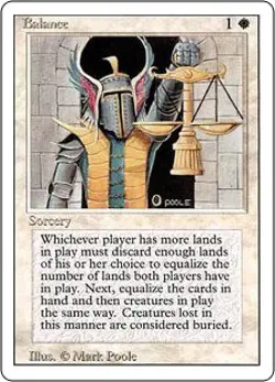 Magic MTG - Balance - Revised - 3eme Edition - EXC - EN - Image 1