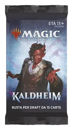 WOTC Magic: The Gathering Kaldheim Busta per Draft 15 carte (IT) - Image 1