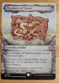 1x * Chronicle of Victory * Bordeless * Showcase * Lorwy Eclipsed * NM * - Image 1