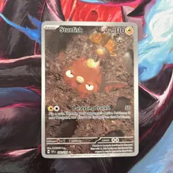 🔥Pokemon TCG Stunfisk Illustration Rare SV08: Surging Sparks 202/191 N+🔥 - Image 1