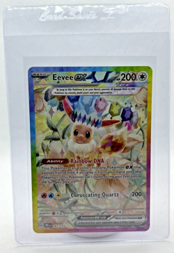 Eevee EX 167/131 Sir SV Prismatic Evolutions Pokemon 2025 Fresh Pull MINT - Image 1