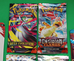 POKEMON COLLECTION OF BOOSTER PACKS AND PACK- 6 ITEMS - Image 4