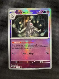 Pokemon TCG Dusclops 036/131 (Master Ball Pattern) SV: Prismatic Evolutions NM - Image 1