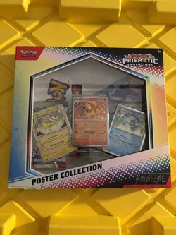 Pokemon TCG Scarlet & Violet Prismatic Evolutions Poster Collection Box New - Image 1