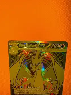 Mega Charizard Y ex ASC EN 294/217 GOLD Hyper Rare Pokemon Ascended Heroes - Image 3
