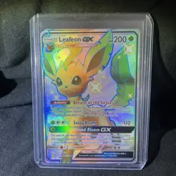 2019 Pokemon Leafeon GX SV46/SV/94 Hidden Fates: Shiny Vault Holo - Image 4