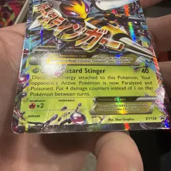 Pokemon Mega Beedrill EX Holo Black Star Promo - Image 3