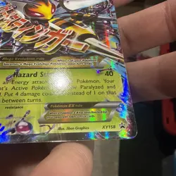 Pokemon Mega Beedrill EX Holo Black Star Promo - Image 4