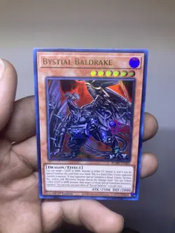 BYSTIAL BALDRAKE 1ST EDITION ULTRA RARE BLMR-EN069 MINT/NM YUGIOH! - Image 1