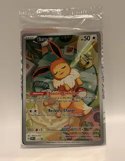 Eevee SVP173 - Prismatic Evolutions ETB Promo Pokemon Card - Sealed - Image 1