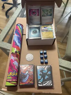 pokemon lot cards Various Mixed Holo & Reverse Holo 300 Cards - Image 1