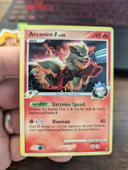 Arcanine 15/147 Holo Rare Supreme Victors 2009 - Pokemon Card TCG (LP) - Image 1