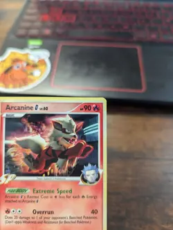 Arcanine 15/147 Holo Rare Supreme Victors 2009 - Pokemon Card TCG (LP) - Image 4