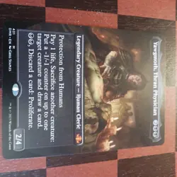 Mtg Yawgmoth, Thran Physician NM/M Modern Horizons Borederless Extended Card - Image 2