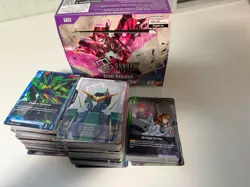 Gundam Card Game GD03 Steel Requiem 300+ Card Lot Rare Bulk C/U/R Bundle NM - Image 1