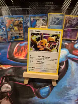 Eevee SWSH118 - SWSH Black Star Promo - Cosmos Holo Pokemon Card - Near Mint - Image 2