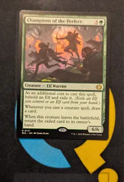 Champion of the Perfect Rare ECL 171 Lorwyn Eclipsed MTG - Image 1