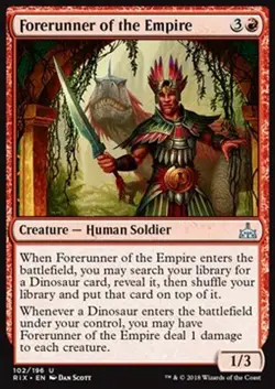 MTG FORERUNNER OF THE EMPIRE EXC - PRECURSORE DELL'IMPERO - RIX - MAGIC - Image 1