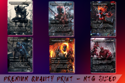 Symbiote Sliver Commander MTG Alt-Art Deck. Ready to Play! - Image 3