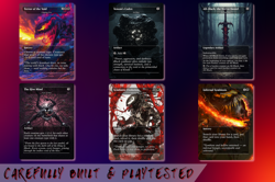 Symbiote Sliver Commander MTG Alt-Art Deck. Ready to Play! - Image 4