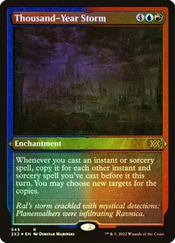 Thousand-Year Storm ETCHED FOIL - 545 - Rare - 2X2 Double Masters 2022 MTG - Image 1