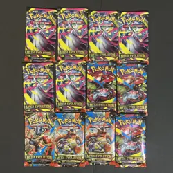 Mega Evolution Booster Pack Lot (12 Packs) New/Sealed Pokemon US Seller - Image 1
