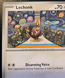 Lechonk 181/197 Common Scarlet & Violet: Obsidian Flames Pokemon TCG - Image 2