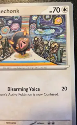 Lechonk 181/197 Common Scarlet & Violet: Obsidian Flames Pokemon TCG - Image 3