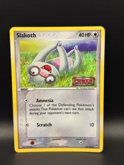 Pokemon TCG Slakoth Lot 63/108 Power Keepers Reverse Holo & Common Stamped 2007 - Image 3