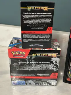 * LOT * POKEMON MEGA EVOLUTION ENHANCED BOOSTER BOX, 12 BLISTER, 1 BUNDLE - Image 3