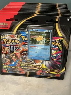 * LOT * POKEMON MEGA EVOLUTION ENHANCED BOOSTER BOX, 12 BLISTER, 1 BUNDLE - Image 4