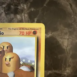 Pokemon TCG Dugtrio Base Set 19/102 Rare 1999 Regular 70 HP Stage 1 English - Image 4