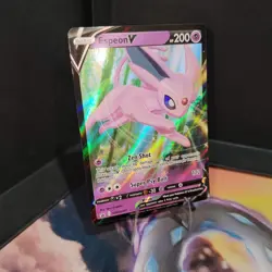 Espeon V SWSH201 Sword & Shield Black Star Promo Pokemon TCG NM - Image 3