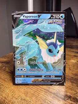 Vaporeon V (SWSH150) - Sword Shield Promos - Pokemon TCG - NM - Image 1