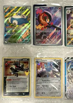 Pokemon TCG Eight (8) Sealed Promo Lot: Snorlax, Alakazam, Lucario, Greninja + - Image 2