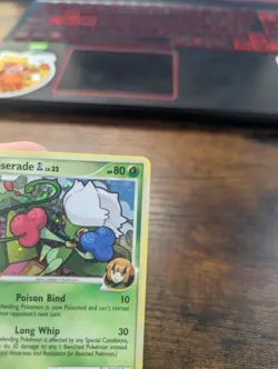 POKEMON • Roserade GL Lv.22 RARE HOLO • RISING RIVALS 12/111 - Image 3