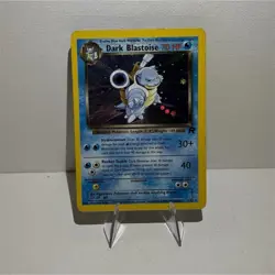 Pokemon Dark Blastoise Team Rocket Holo Rare 3/82 70 HP English 2000 WOTC - Image 1