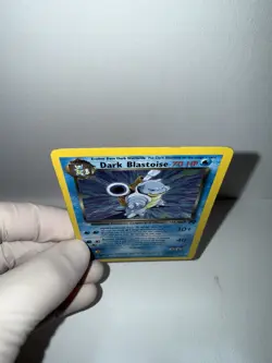 Pokemon Dark Blastoise Team Rocket Holo Rare 3/82 70 HP English 2000 WOTC - Image 4