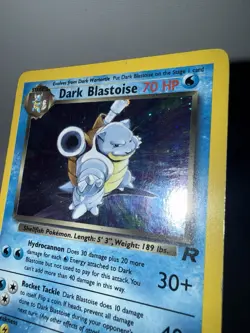 Pokemon Dark Blastoise Team Rocket Holo Rare 3/82 70 HP English 2000 WOTC - Image 5