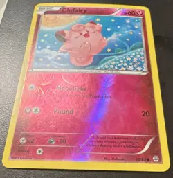 Pokemon Reverse Holo NM-MINT Clefairy 50/83 - Generation set Shibuzo art 2016 - Image 1