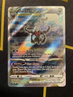 Darkrai Vstar GG50/GG70 Pokemon Crown Zenith Galarian Gallery Ultra Rare Holo - Image 1