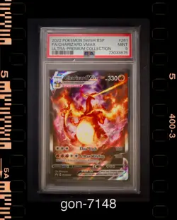 2022 Pokemon BSP FA Charizard VMAX Ultra-Premium Collection SWSH #261 PSA 9 MINT - Image 1