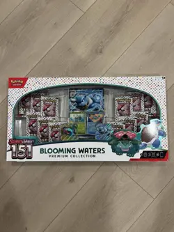 Pokemon TCG Scarlet & Violet 151 Blooming Waters Premium Collection Set IN HAND - Image 1