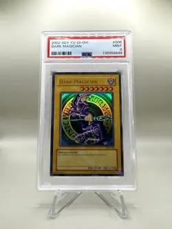PSA 9 Mint!! Dark Magician SDY-006 YuGiOh! Starter Deck Yugi Ultra Rare 2002 - Image 1