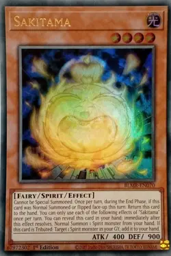 BLMR-EN070 SAKITAMA ULTRA RARE 1ST EDITION YuGiOh CARD - Image 1