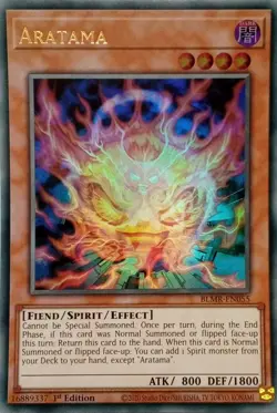 BLMR-EN055 ARATAMA ULTRA RARE 1ST EDITION YuGiOh CARD - Image 1