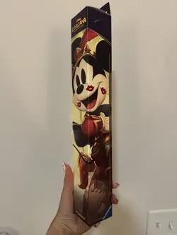 Disney Lorcana Park Exclusive Playmat - Mickey And Minnie Foil Playmat IN HAND - Image 2